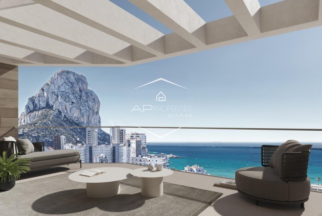 Apartment - flat - New Build - Calpe - Playa Arenal
