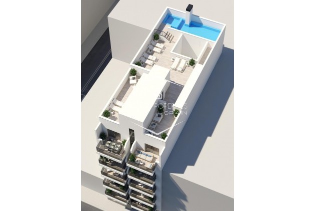 Apartment - Penthouse - Nueva construcción  - Torrevieja - Playa Del Cura