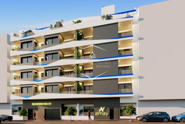 Mieszkanie w bloku - Nowy budynek - Torrevieja - Playa del Cura
