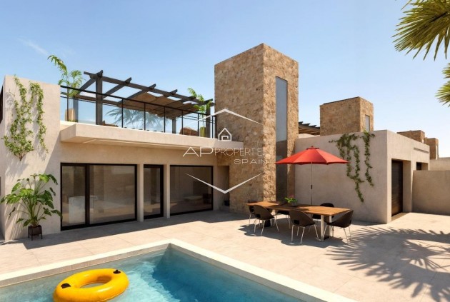 Villa - Independiente - Nueva construcción  - Fuente Álamo - La Pinilla