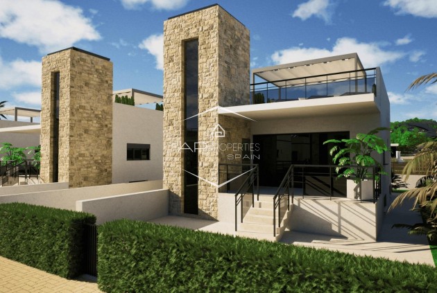 Villa - Independiente - Nueva construcción  - Mazarron - Camposol Golf
