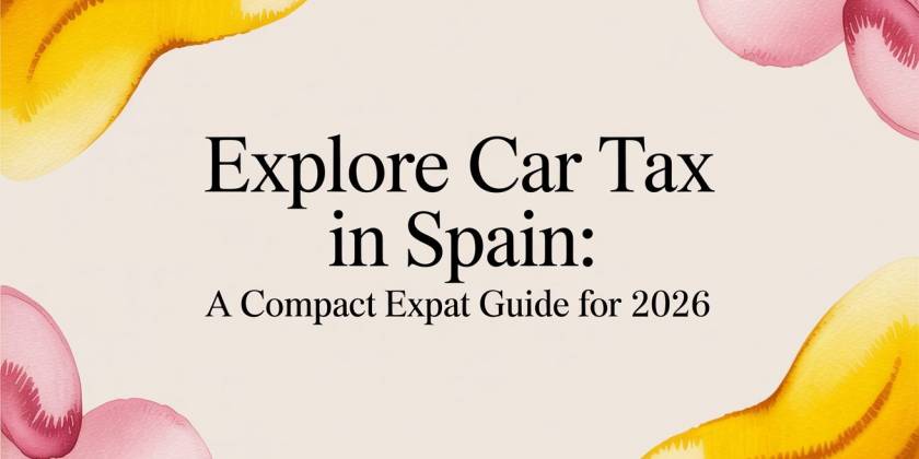 Explore car tax in spain: A compact expat guide for 2026