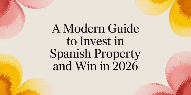 A Modern Guide to Invest in Spanish Property and Win in 2026