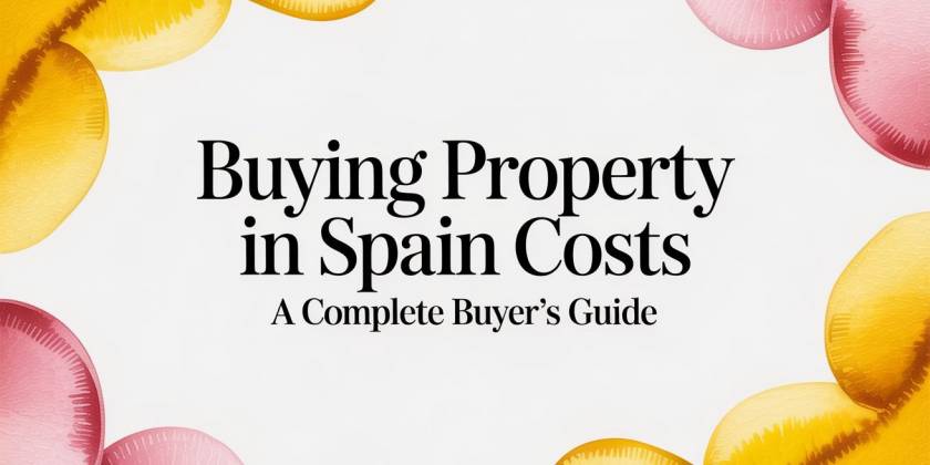Wat kost het om een woning te kopen in Spanje? Een complete gids voor kopers.