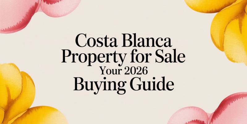 Costa Blanca Property For Sale Your 2026 Buying Guide