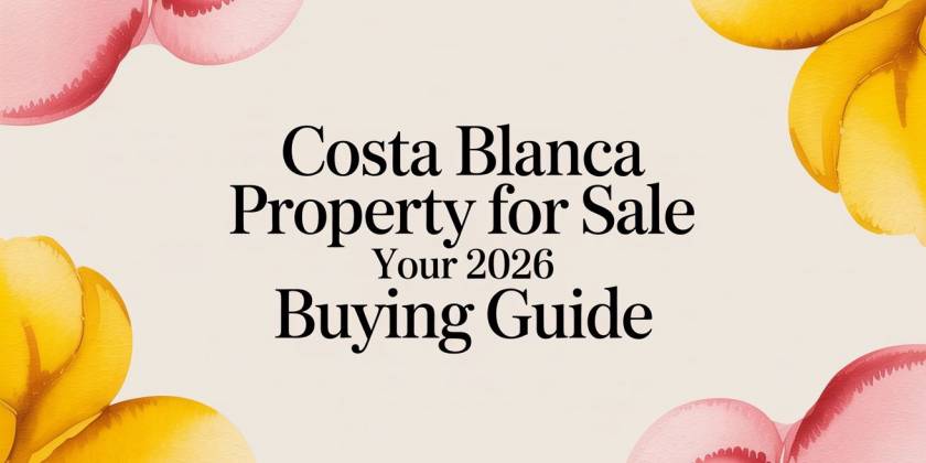 Vastgoed te koop aan de Costa Blanca: uw koopgids voor 2026
