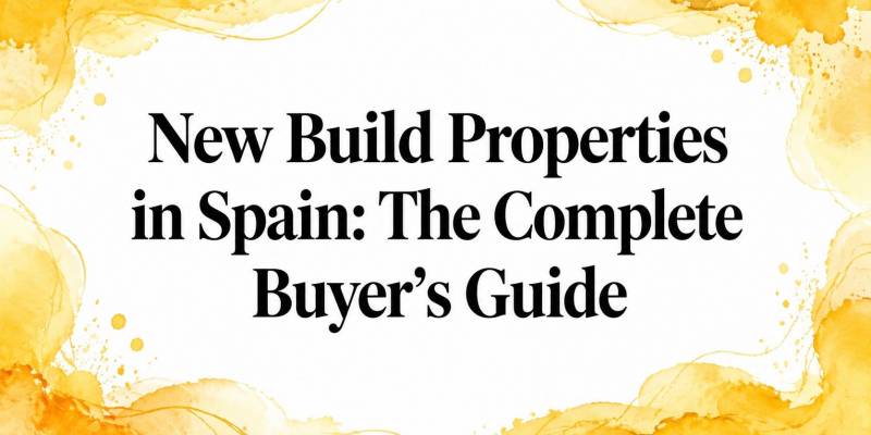 New Build Properties in Spain: The Complete Buyer's Guide