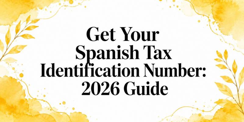 Vraag uw Spaanse belastingidentificatienummer aan: handleiding voor 2026