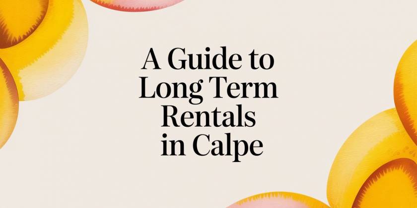 Guide des locations longue durée à Calpe