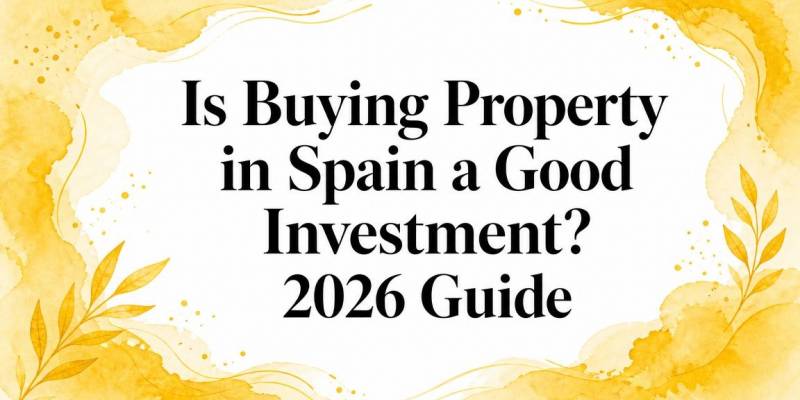 Is het kopen van onroerend goed in Spanje een goede investering? Gids voor 2026