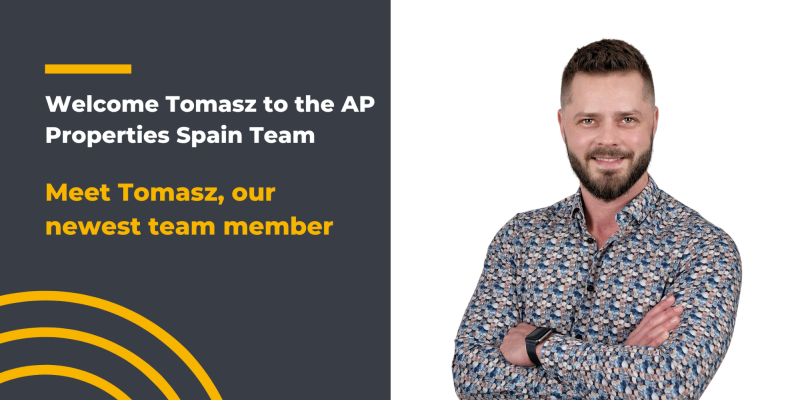 Bienvenido Tomasz: Comienza un nuevo capítulo en AP Properties Spain