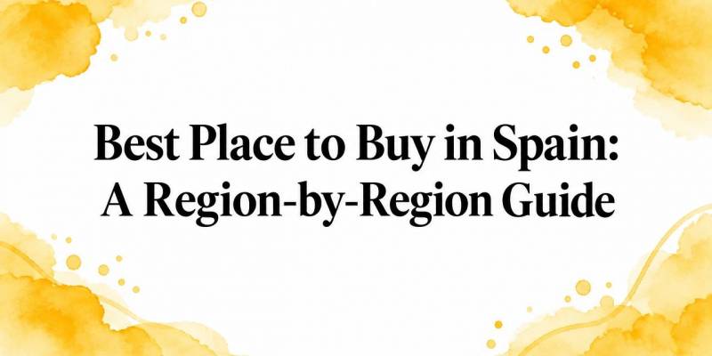 Beste plekken om te kopen in Spanje: een gids per regio