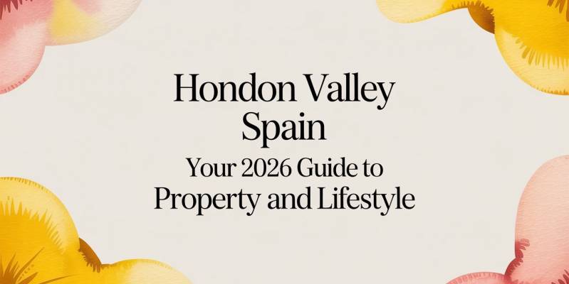 Hondon Valley Spain Your 2026 Guide to Property and Lifestyle