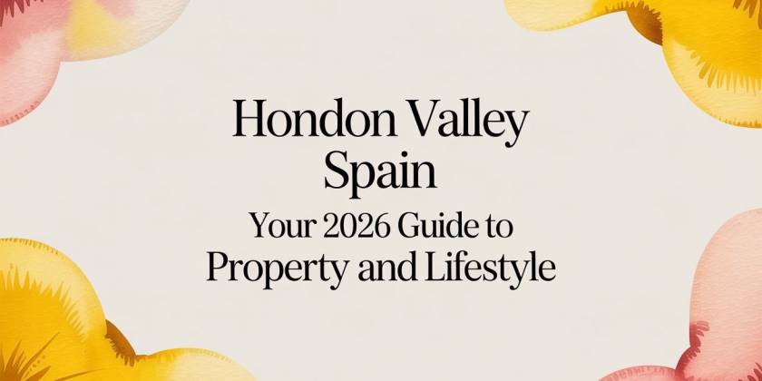 Hondonvallei, Spanje: Uw gids voor vastgoed en lifestyle in 2026