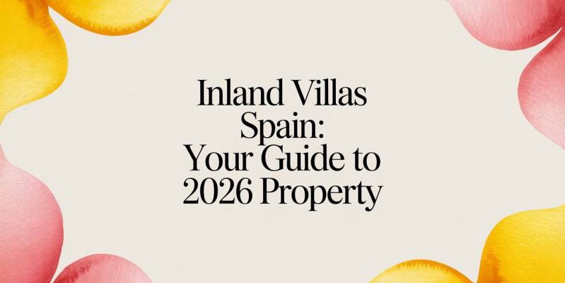 Inland Villas Spain: Your Guide to 2026 Property