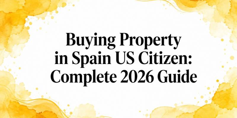 Buying Property in Spain US Citizen: Complete 2026 Guide