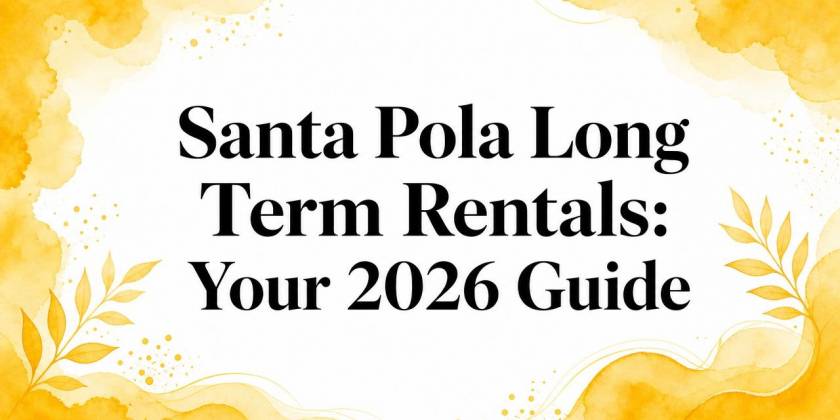 Locations longue durée à Santa Pola : votre guide 2026