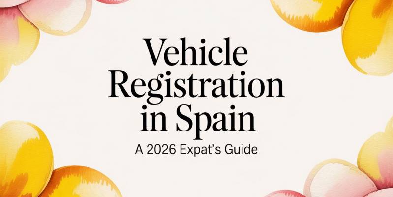 Vehicle Registration in Spain A 2026 Expat's Guide