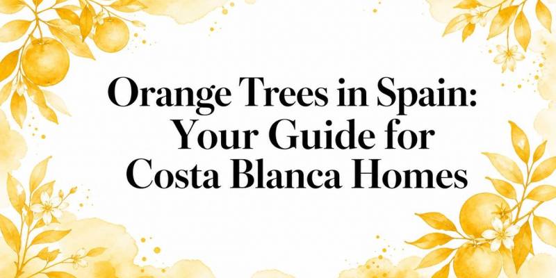 Orange Trees in Spain: Your Guide for Costa Blanca Homes