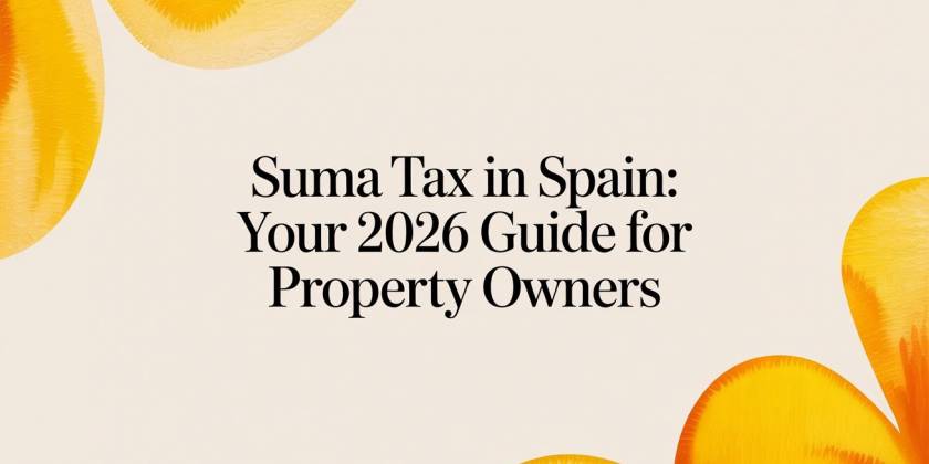 Suma tax in spain: Your 2026 Guide for Property Owners