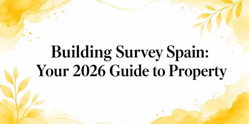 Building Survey Spain: Your 2026 Guide to Property