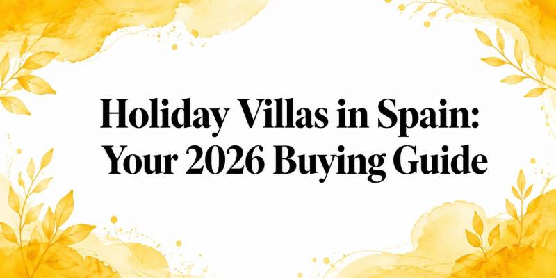 Holiday Villas in Spain: Your 2026 Buying Guide