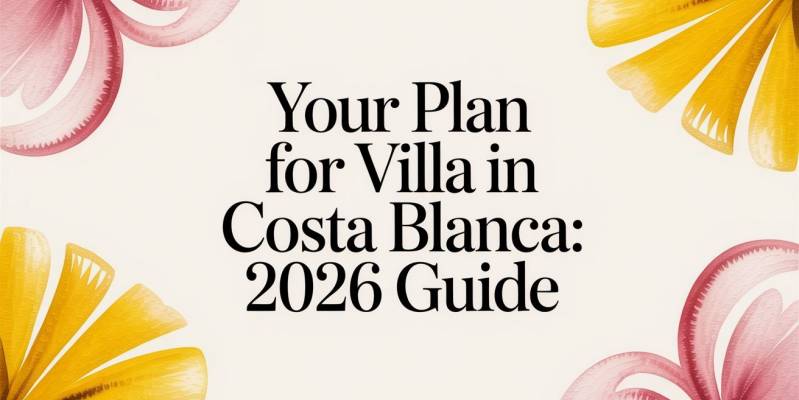 Your Plan for Villa in Costa Blanca: 2026 Guide