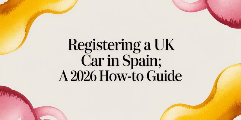 Registering a UK Car in Spain: A 2026 How-To Guide