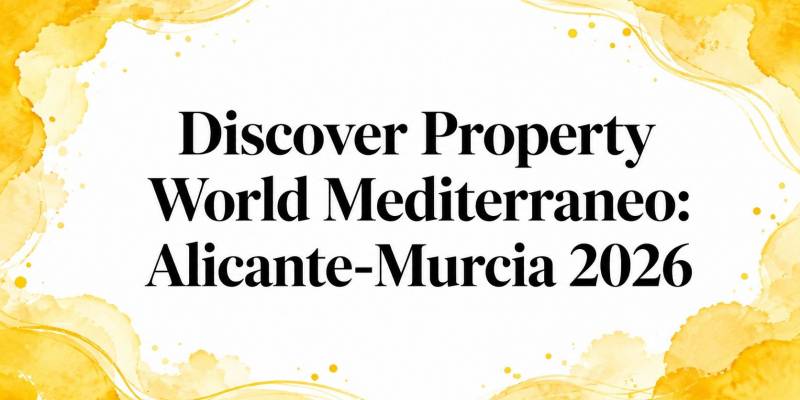 Découvrez Property World Mediterraneo: Alicante-Murcie 2026