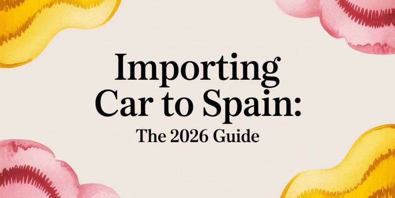 Importing Car to Spain: the 2026 Guide