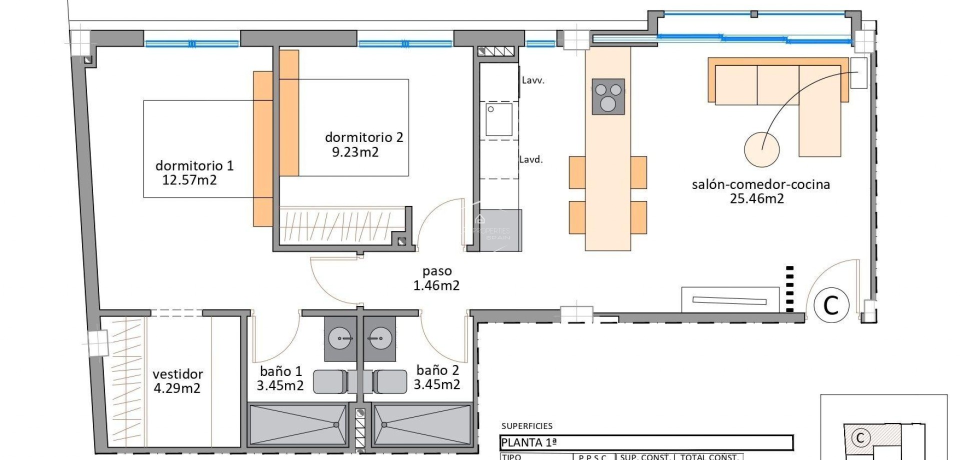 New Build - Apartment - flat -
San Pedro del Pinatar - Lo pagan