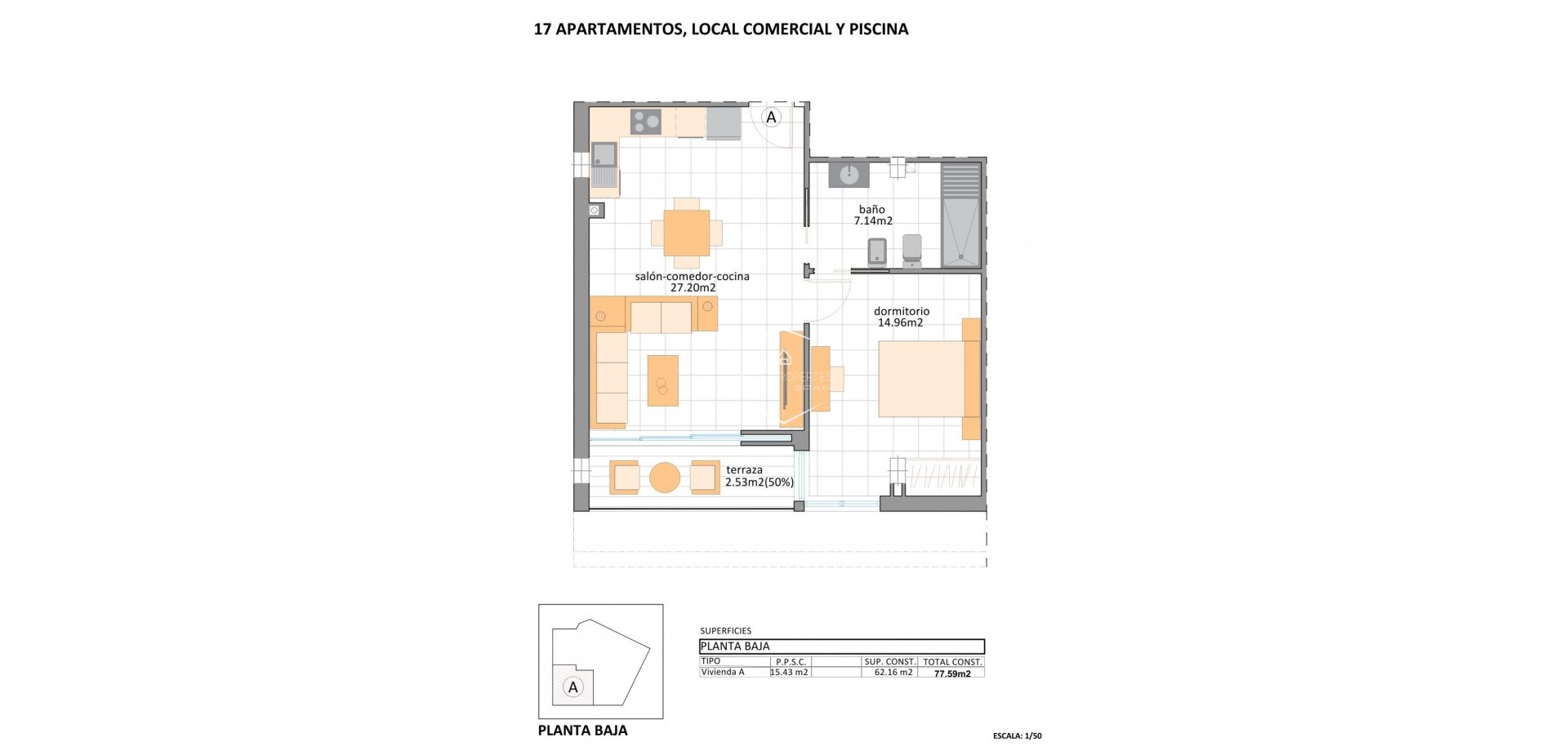 New Build - Apartment - flat -
San Pedro del Pinatar - Lo pagan