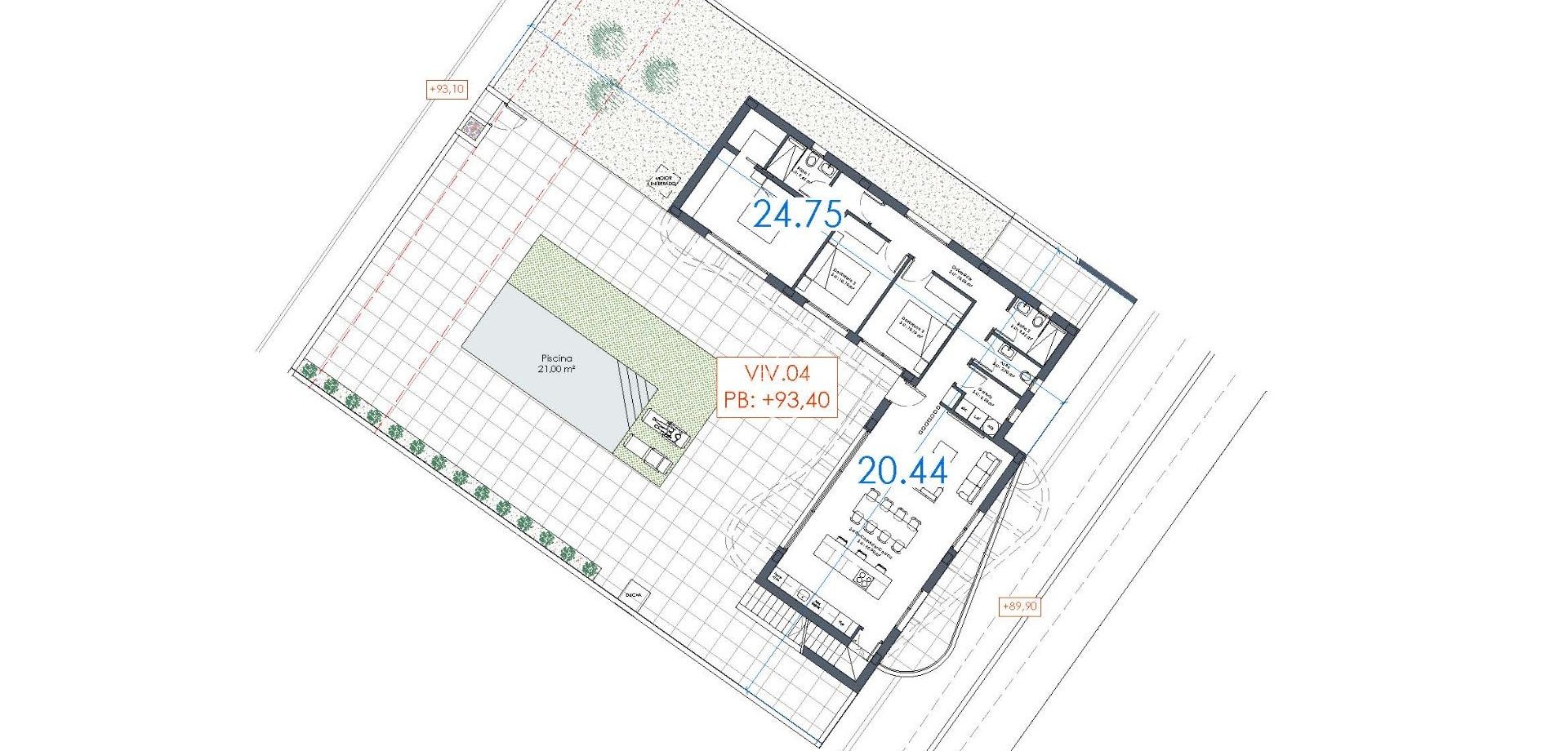 Nouvelle construction - Villa - Indépendante -
Algorfa - La Finca