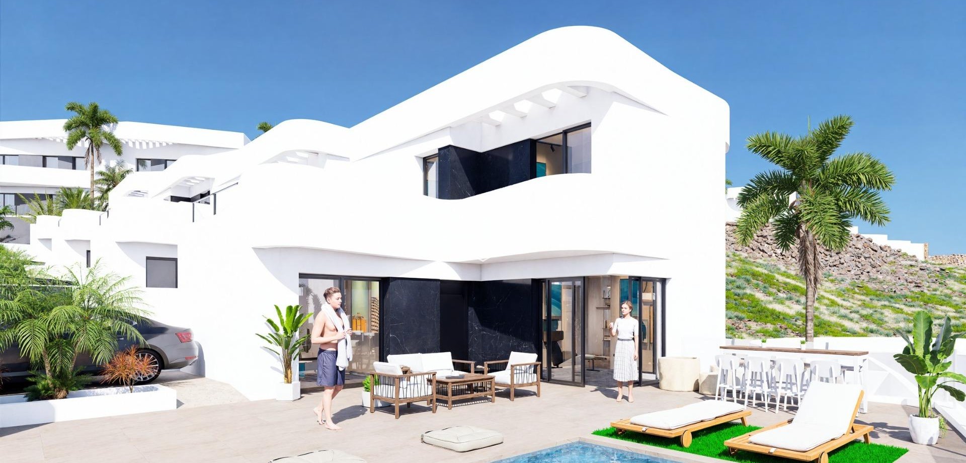 Nouvelle construction - Villa - Indépendante -
Algorfa - La Finca