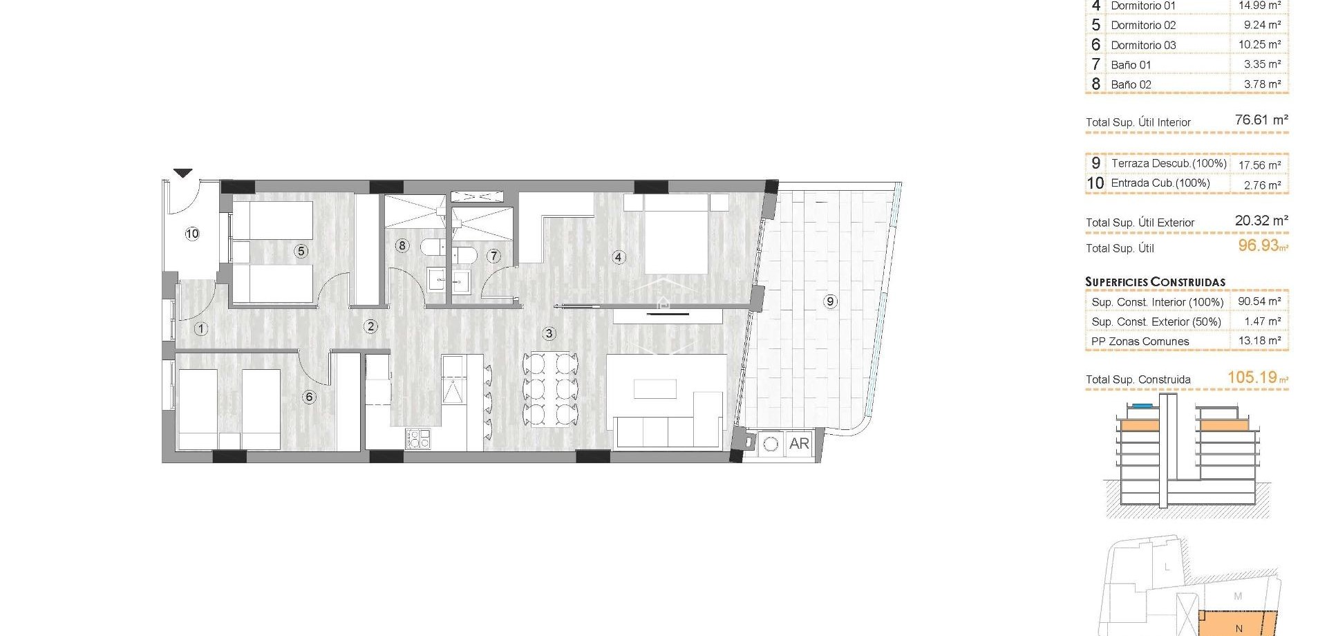 Nouvelle construction - Appartement -
Torrevieja - Centro