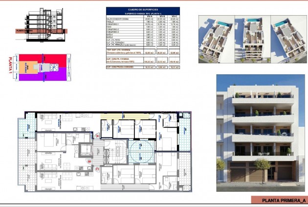 Nouvelle construction - Appartement -
Torrevieja - Centro