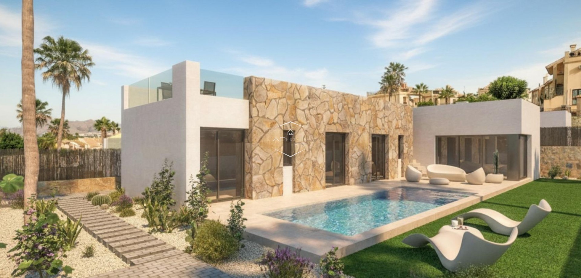 Nouvelle construction - Villa - Indépendante -
Algorfa - La Finca