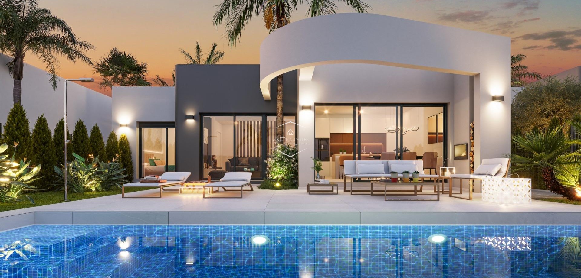 Nouvelle construction - Villa - Indépendante -
Los Alcázares - Serena Golf