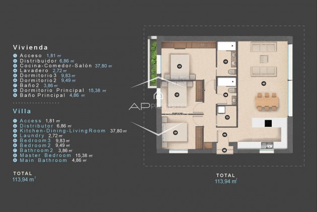 Nouvelle construction - Villa - Indépendante -
Orihuela Costa - Las Filipinas