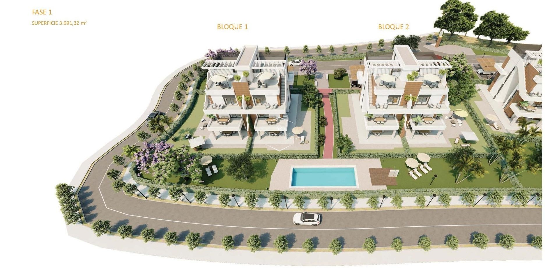 Nowy budynek - Apartament - Penthouse -
Fuente Álamo - Hacienda del Alamo