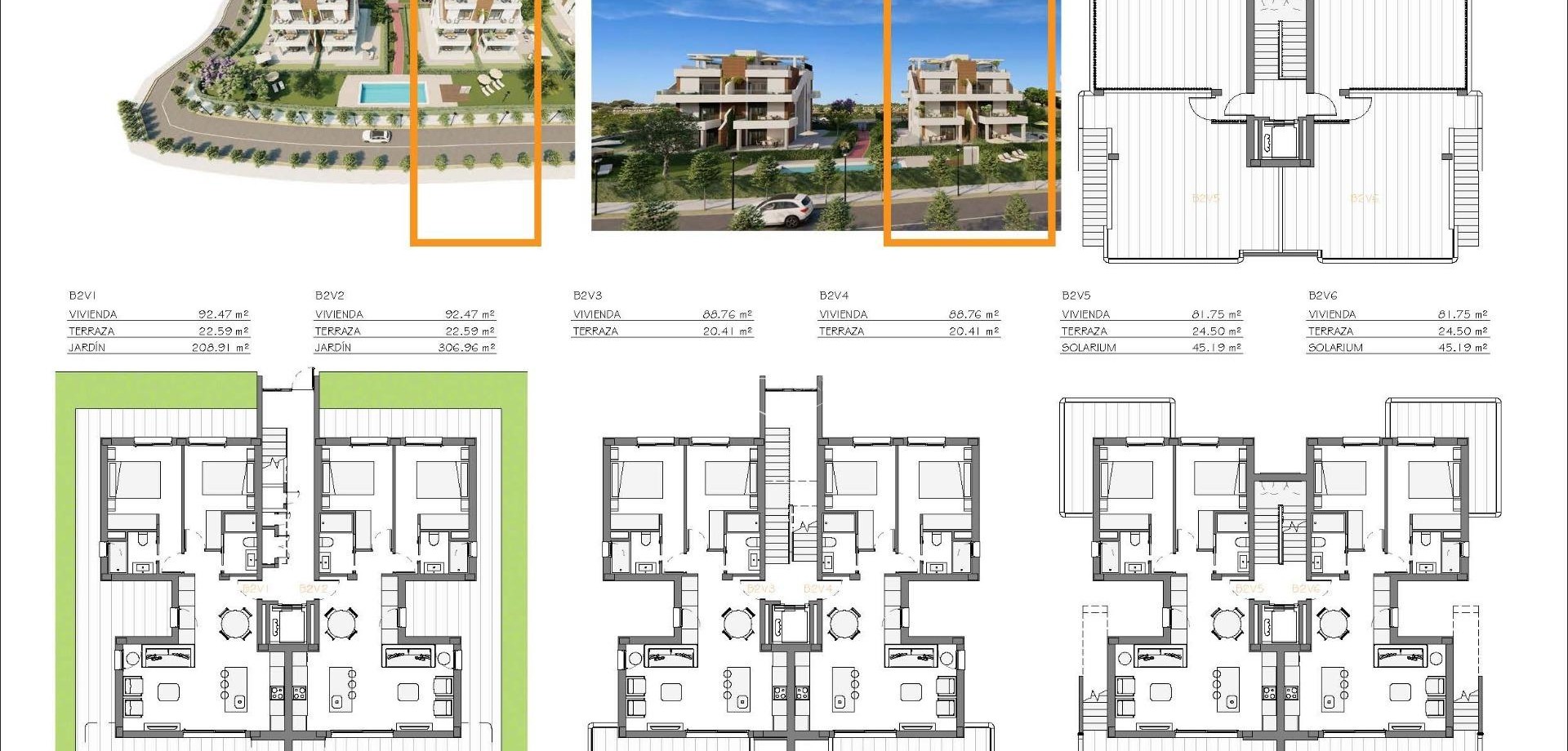 Nowy budynek - Apartament - Penthouse -
Fuente Álamo - Hacienda del Alamo