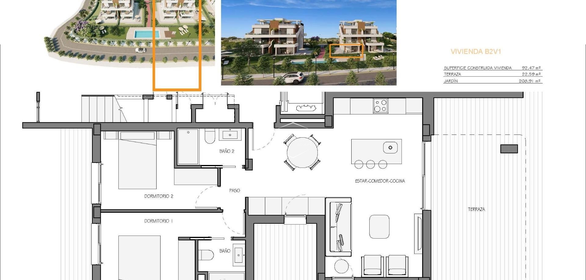 Nowy budynek - Mieszkanie - Apartament -
Fuente Álamo - Hacienda del Alamo