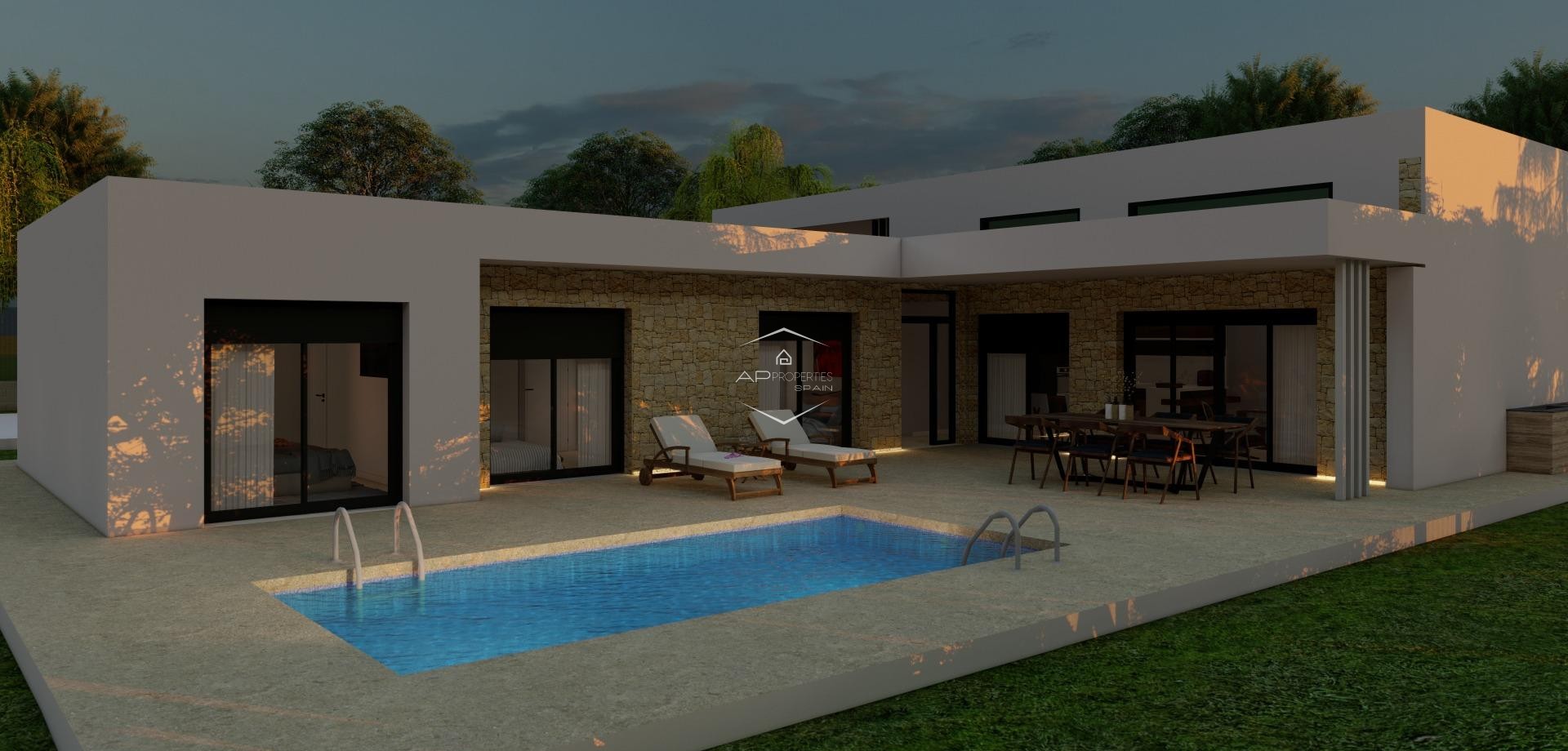 Nieuwbouw Woningen - Villa - Vrijstaand -
Pinoso - Campo