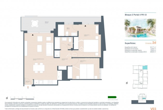 Nouvelle construction - Appartement -
Jávea - centro