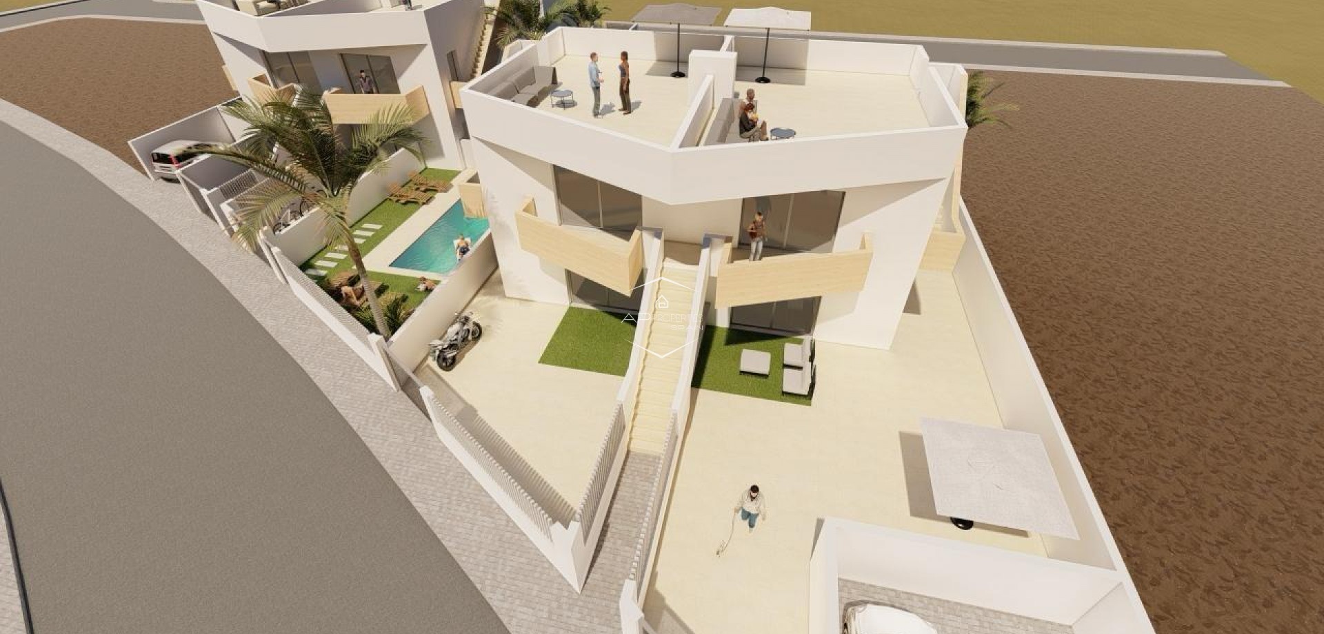 Nouvelle construction - Villa - Indépendante -
Puerto de Mazarron - Mar De Plata