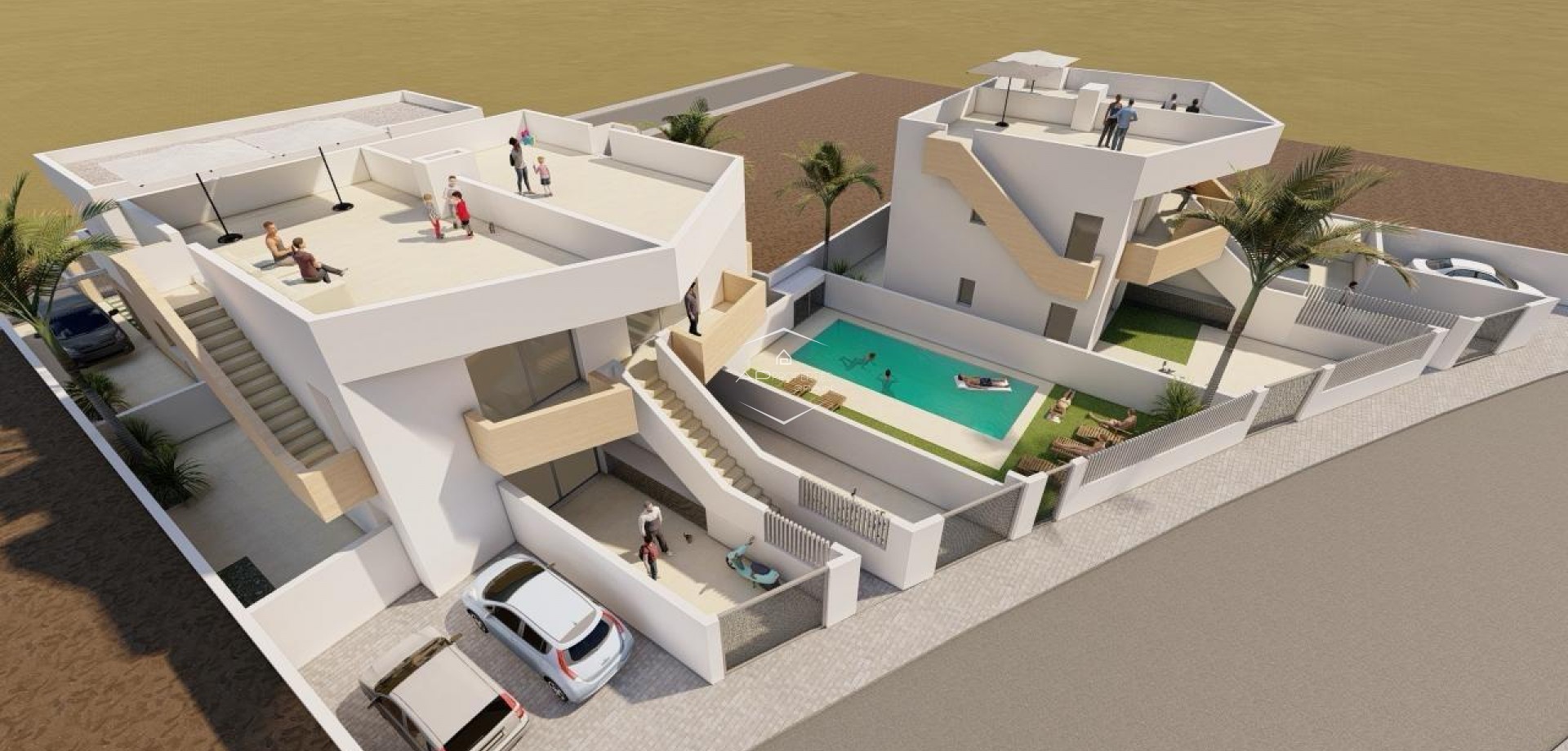 Nouvelle construction - Villa - Indépendante -
Puerto de Mazarron - Mar De Plata