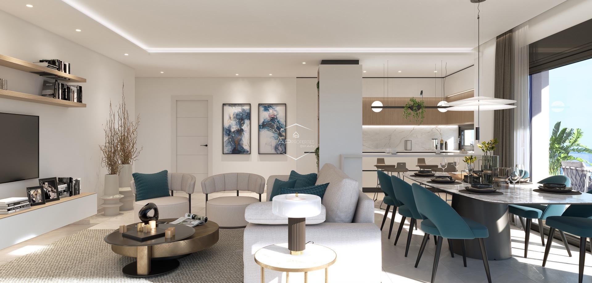 Nieuwbouw Woningen - Appartement - Penthouse -
Orihuela Costa - Playa Flamenca