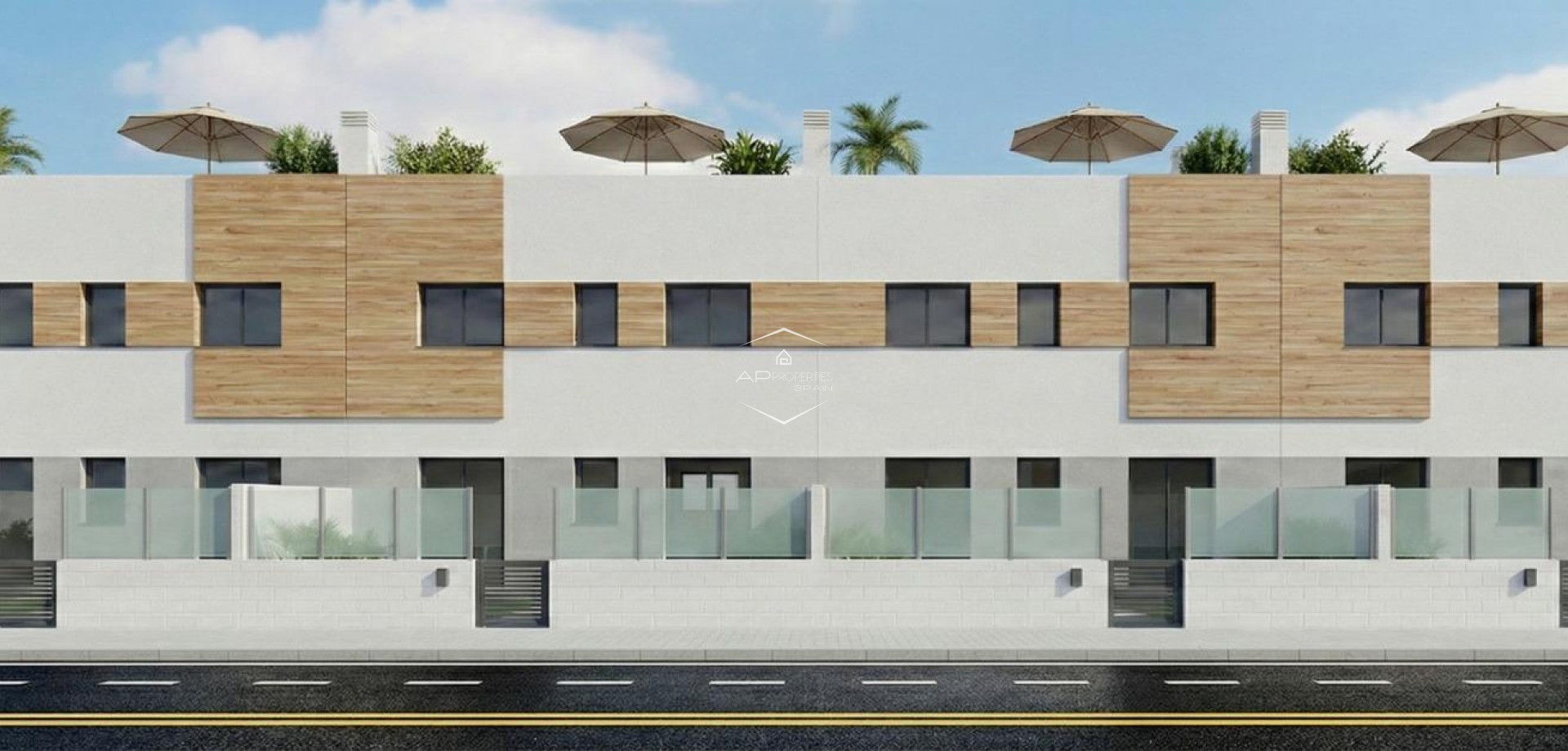 Nieuwbouw Woningen - Bungalow -
San Javier - pueblo