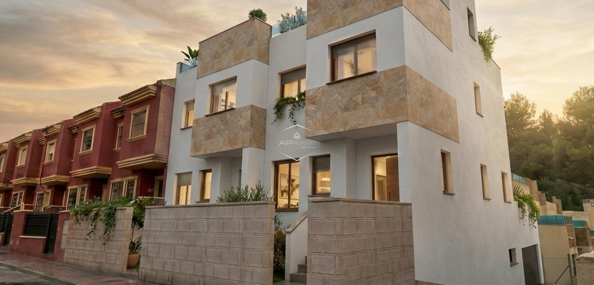 Nowy budynek - Szeregowiec -
Bigastro - pueblo