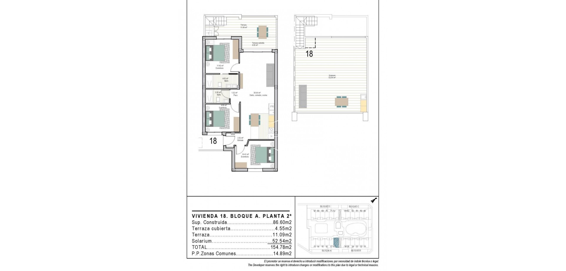 Nowy budynek - Apartament - Penthouse -
Torre Pacheco - San Cayetano